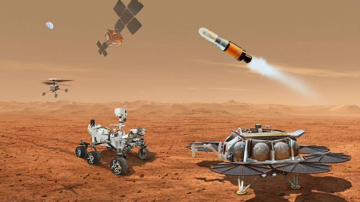 retour echantilllon mars